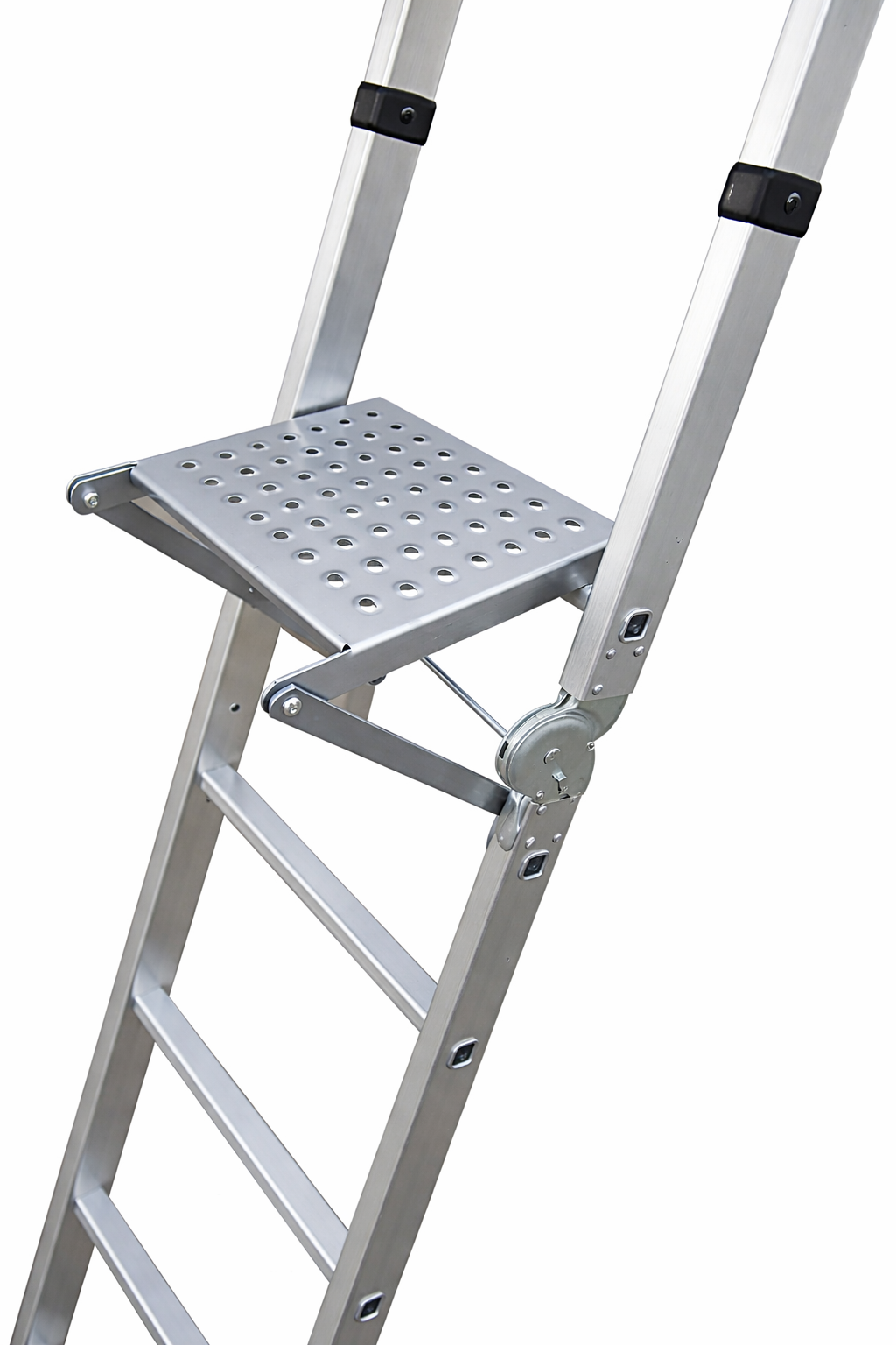 Plateforme de Travail Antidérapante pour Échelle Télescopique | Métal 150 kg – The MaxReach