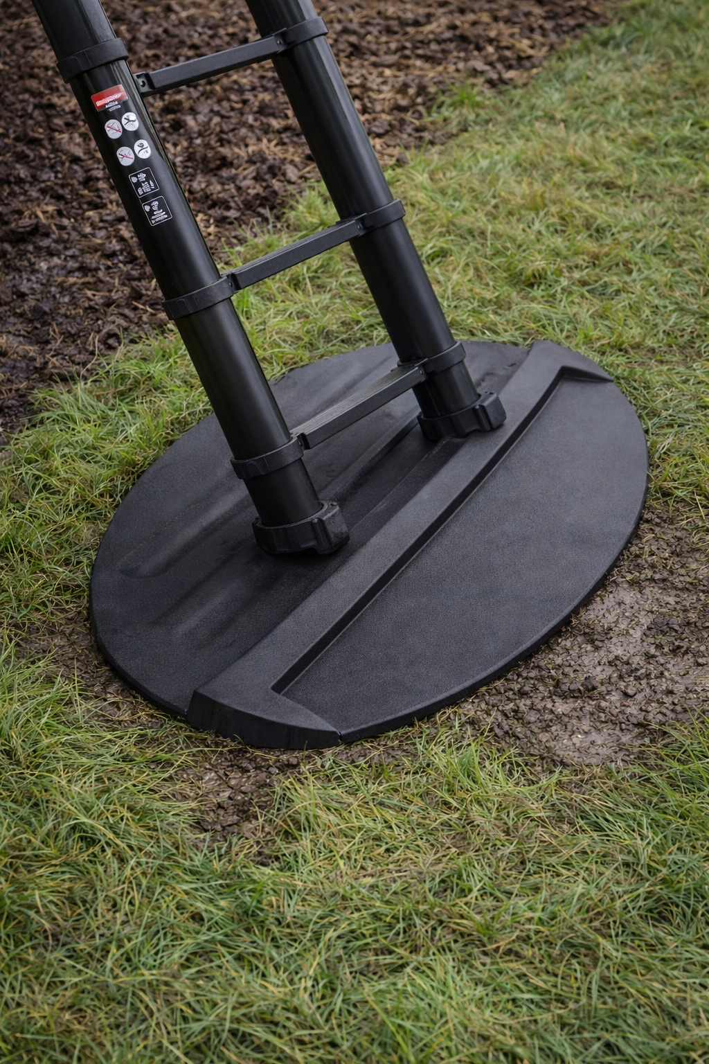 Tapis Stabilisateur Antidérapant pour Échelle Télescopique | Caoutchouc Universel – The MaxReach
